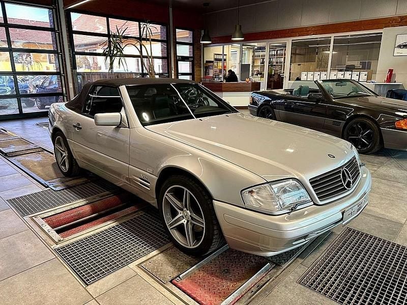Gebraucht Mercedes SL600 394 PS (289 kW) 1997 Silber Cabrio