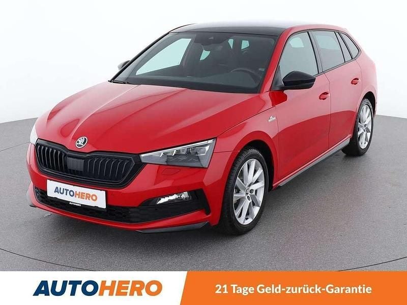 Rot Gebraucht 2021 Skoda Scala Monte Carlo Kleinwagen | € 23.390 (Etwas zu teuer) - Bild 1/3