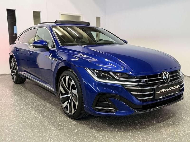 Gebraucht VW Arteon R-line 156 PS (114 kW) 2021 Blau Kombi