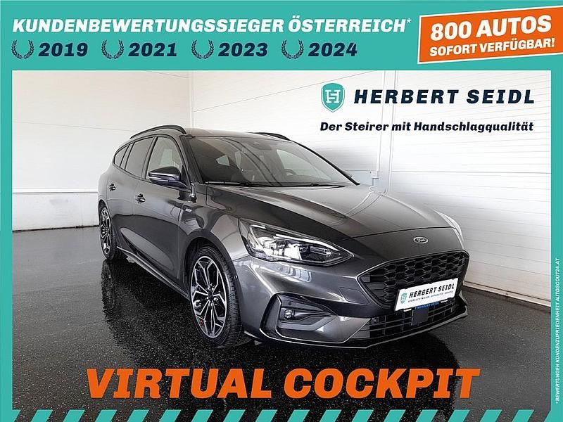 Grau Gebraucht 2021 Ford Focus ST-Line X Kombi | € 17.480 (Etwas zu teuer) - Bild 1/4