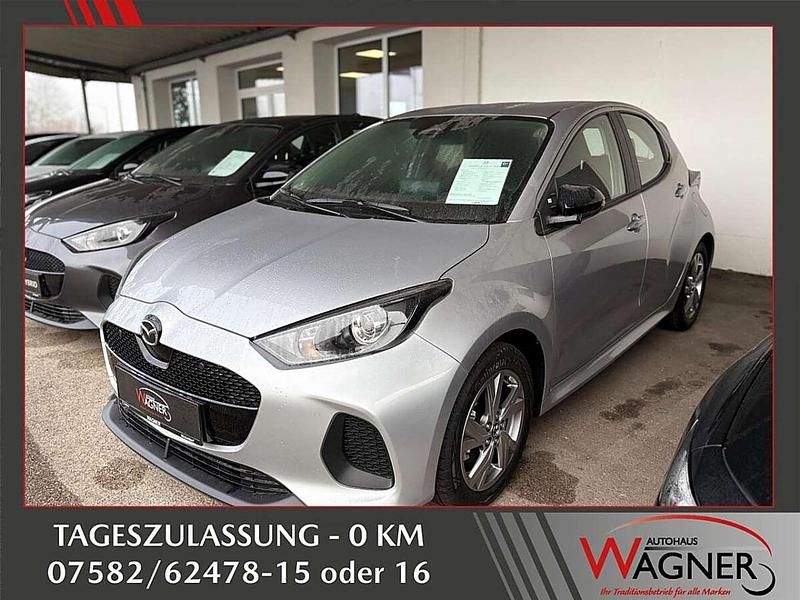 Neu Mazda 2 Exclusive-Line 116 PS (85 kW) 2025 Silber Limousine