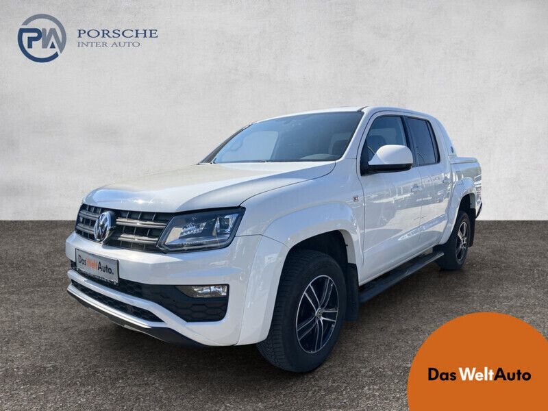 Weiss normal Gebraucht 2019 VW Amarok Aventura Abholung | € 34.890 (Teuer) - Bild 1/4