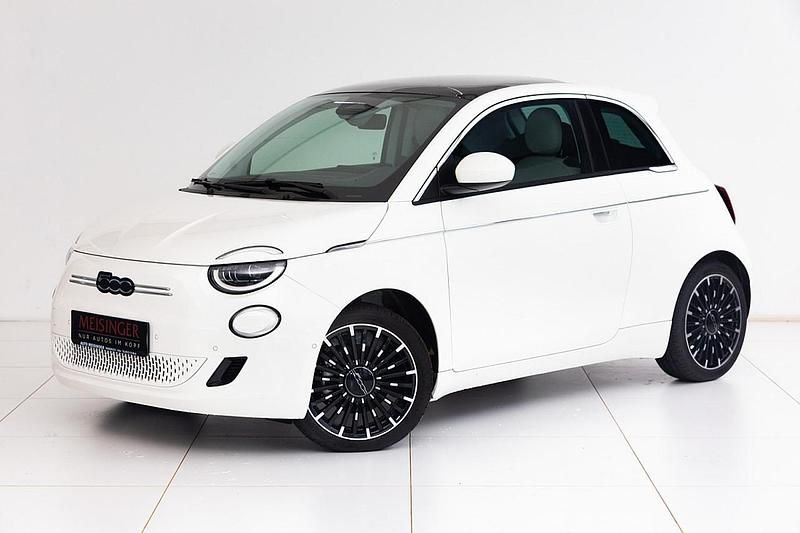 Weiß Neu 2025 Fiat 500e La Prima Kleinwagen | € 41.120 - Bild 1/4