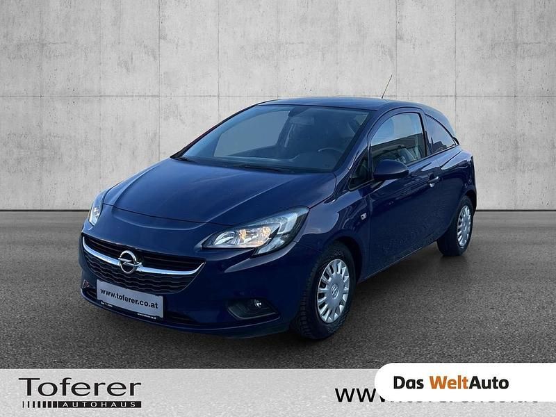 Mittelblau normal Gebraucht 2016 Opel Corsavan Kleinwagen | € 5.900 - Bild 1/4