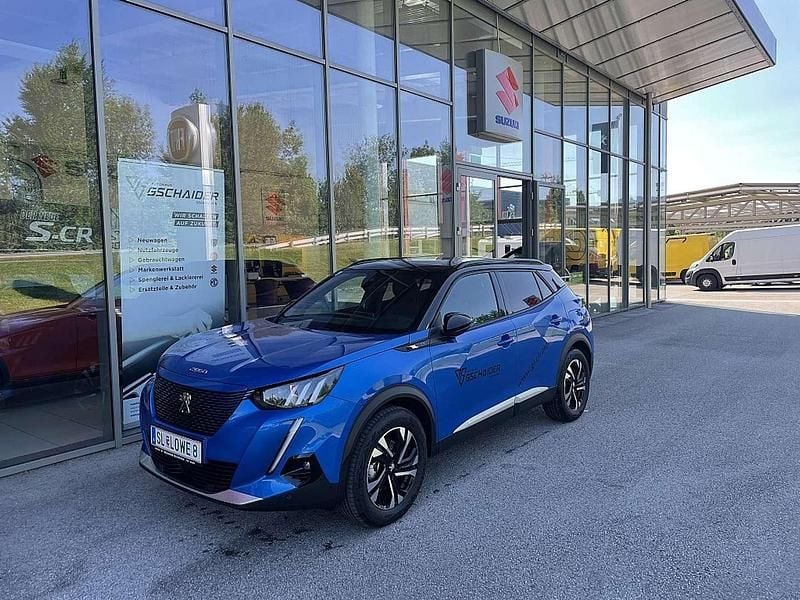 Gebraucht Peugeot e-2008 GT 100 kW (136 PS) 2022 Blau SUV