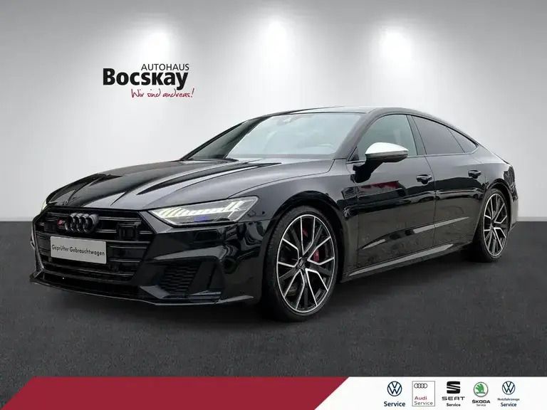 Schwarz metallicperleffektno Gebraucht 2020 Audi S7 Sportback Ambiente Kleinwagen | € 66.600 - Bild 1/4