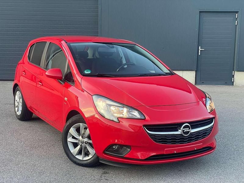 Rot Gebraucht 2016 Opel Corsa drive Limousine | € 5.300 (Fairer Preis) - Bild 1/4