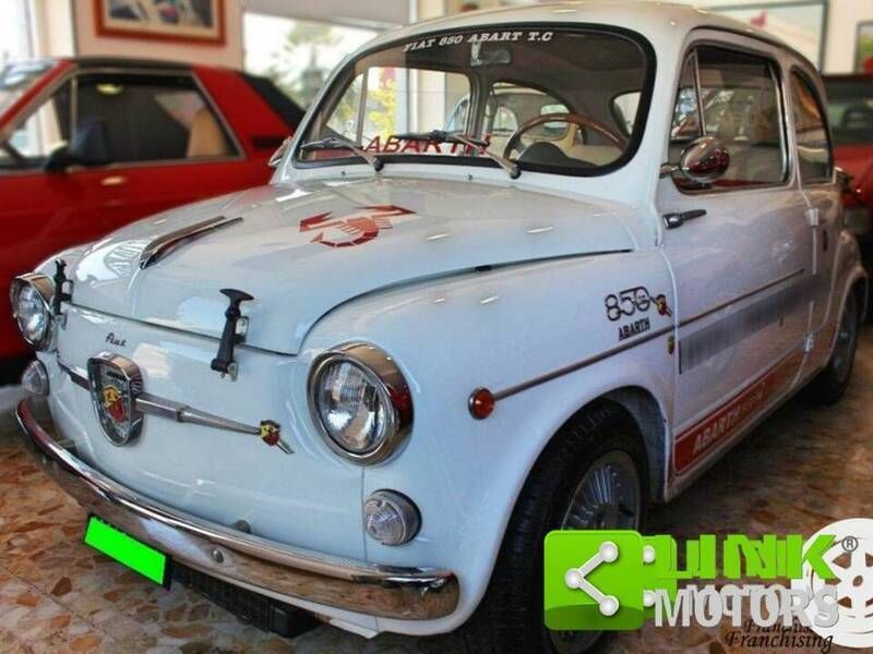Weiß Gebraucht 1963 Fiat 850 Abarth Kleinwagen | € 65.000 - Bild 1/4