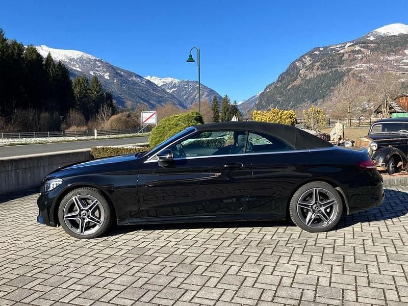 Gebraucht Mercedes C300 AMG line 258 PS (189 kW) 2019 Schwarz Cabrio