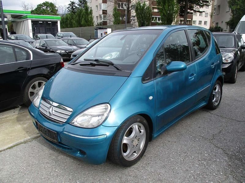 Gebraucht Mercedes A160 75 PS (55 kW) 2001 Blau Kleinwagen