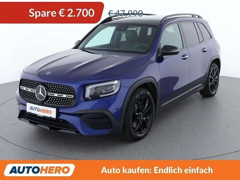 Blau Gebraucht 2022 Mercedes GLB220 AMG line SUV | € 45.290 (Fairer Preis) - Bild 1/3