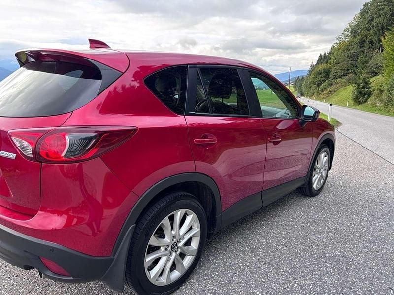 Gebraucht Mazda CX-5 150 PS (110 kW) 2013 Rot SUV