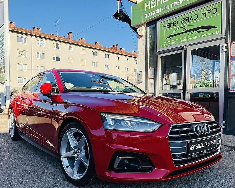Gebraucht Audi A5 Sportback Sport 190 PS (139 kW) 2018 Rot Kleinwagen
