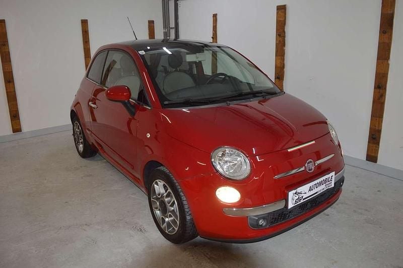 Rot Gebraucht 2009 Fiat 500 Lounge Kleinwagen | € 5.490 (Superpreis) - Bild 1/4
