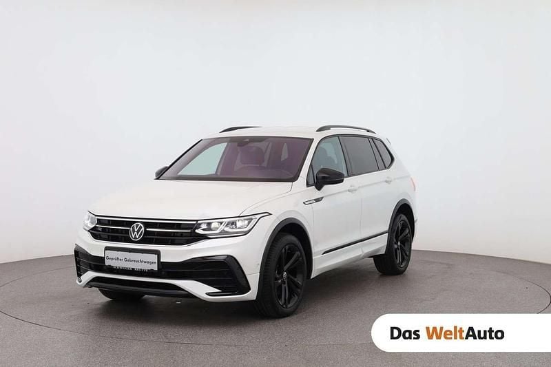 Weiß Gebraucht 2022 VW Tiguan Allspace R-line SUV | € 43.990 (Etwas zu teuer) - Bild 1/4