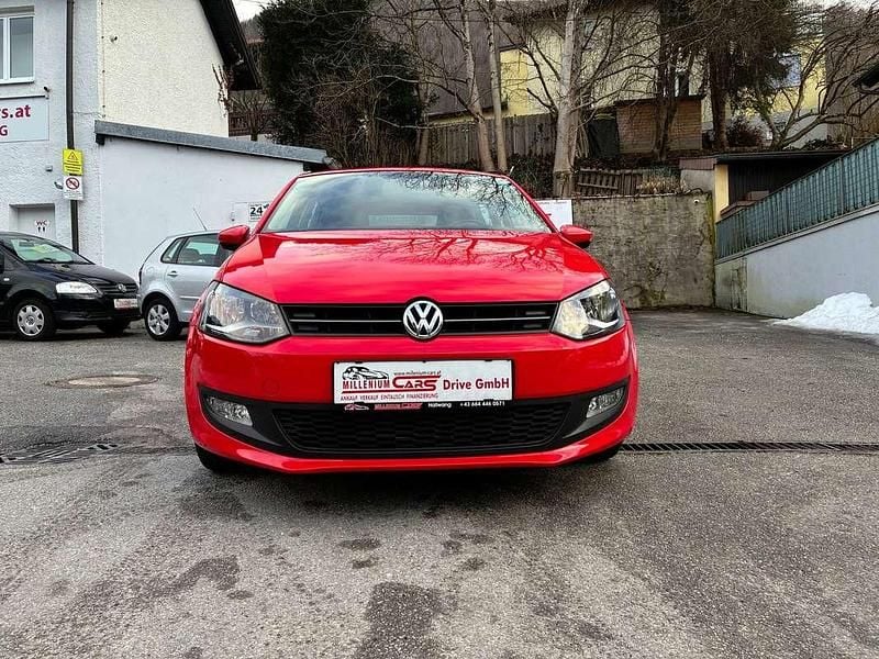 Gebraucht VW Polo 60 PS (44 kW) 2010 Rot Kleinwagen