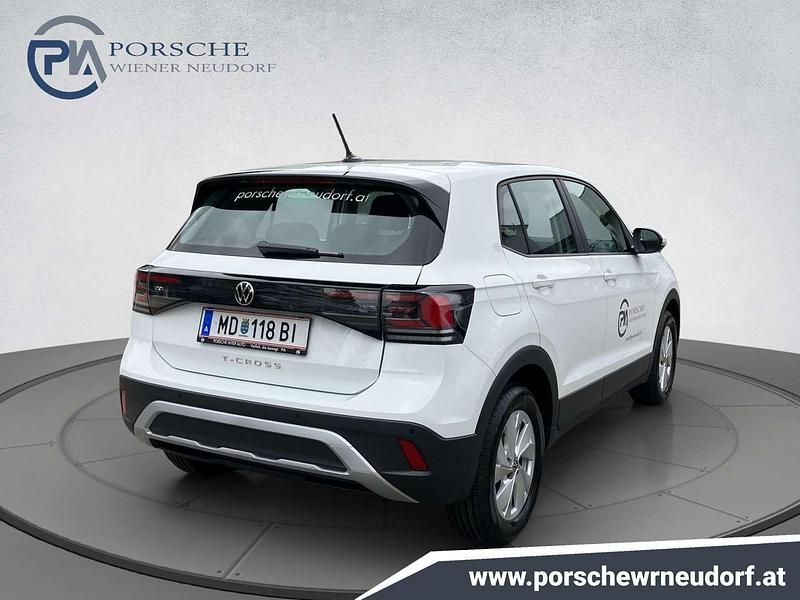 Gebraucht VW T-Cross 95 PS (69 kW) 2025 Weiß SUV