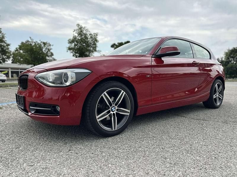 Gebraucht BMW 116 Sport Line 136 PS (100 kW) 2013 Rot Kleinwagen