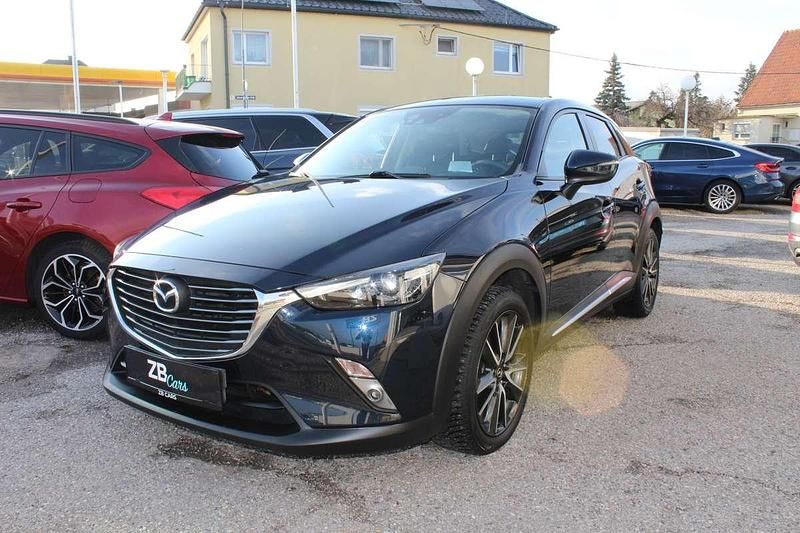 Gebraucht Mazda CX-3 Prime-Line 120 PS (88 kW) 2015 Blau SUV