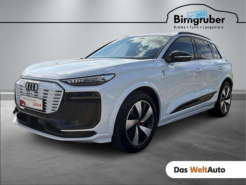 Weiß Gebraucht 2024 Audi Q6 e-tron Ambiente SUV | € 71.870 (Guter Preis) - Bild 1/4