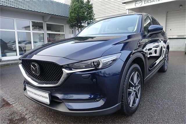 Gebraucht Mazda CX-5 184 PS (135 kW) 2018 Blau SUV