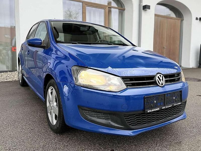 Gebraucht VW Polo Trendline 60 PS (44 kW) 2009 Blau Kleinwagen