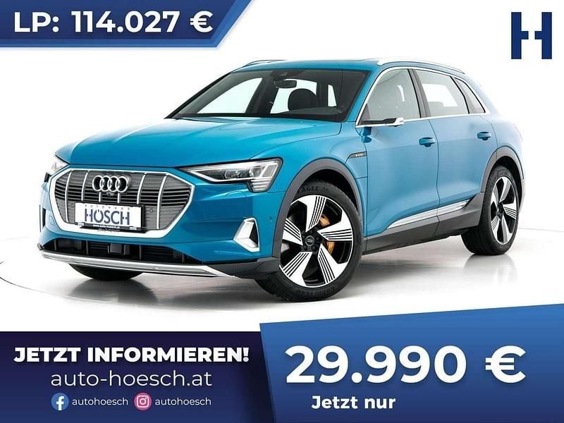 Gebraucht Audi e-tron Ambiente 300 kW (408 PS) 2019 Blau SUV