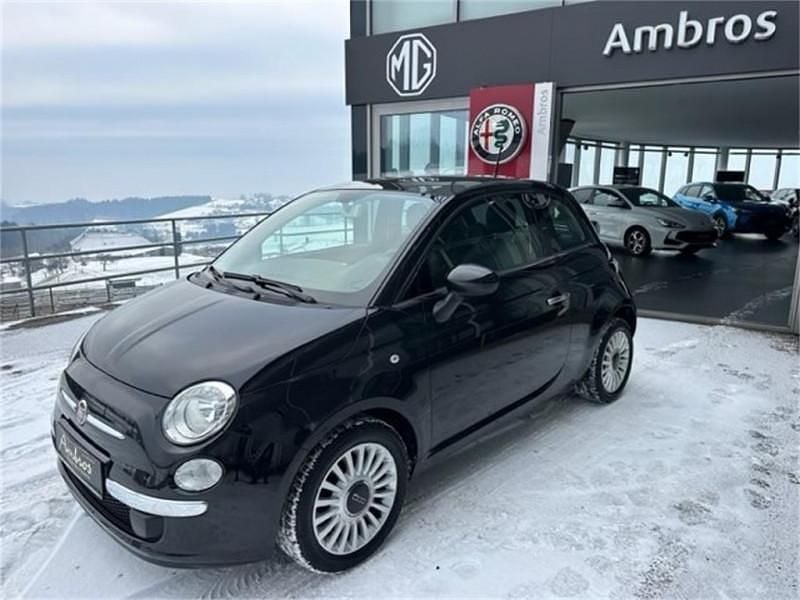 Gebraucht Fiat 500 Lounge 69 PS (50 kW) 2013 Schwarz Limousine