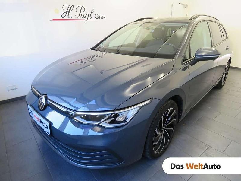 Mittelgrau metallic Gebraucht 2022 VW Golf VIII Life Kombi | € 21.900 (Guter Preis) - Bild 1/4