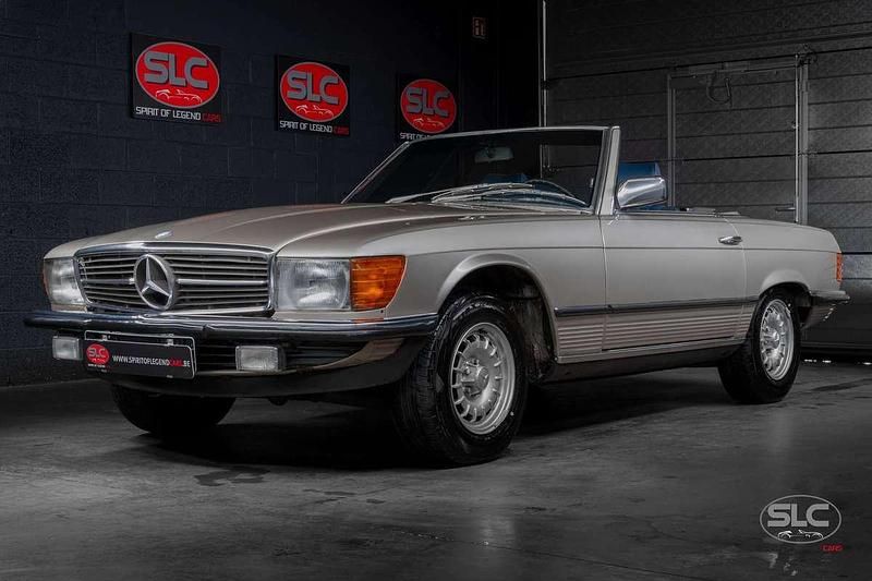 Silber Gebraucht 1985 Mercedes SL380 Cabrio | € 29.490 - Bild 1/4