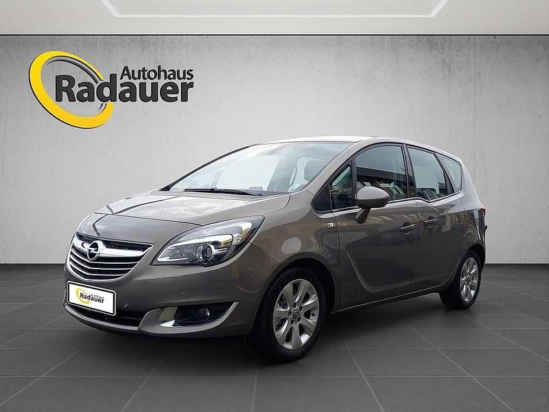 Braun Gebraucht 2014 Opel Meriva Cosmo Van / Kleinbus | € 8.990 - Bild 1/4