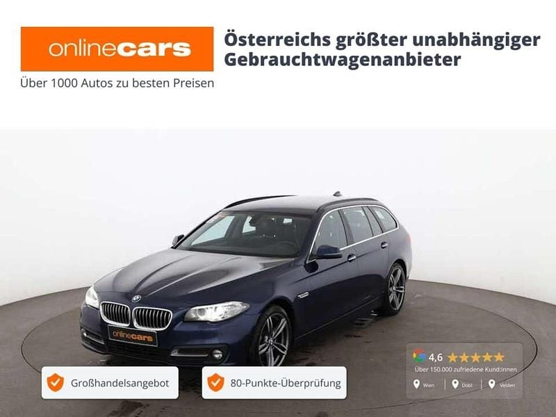 Blau Gebraucht 2016 BMW 520 Performance Kombi | € 15.990 (Fairer Preis) - Bild 1/4