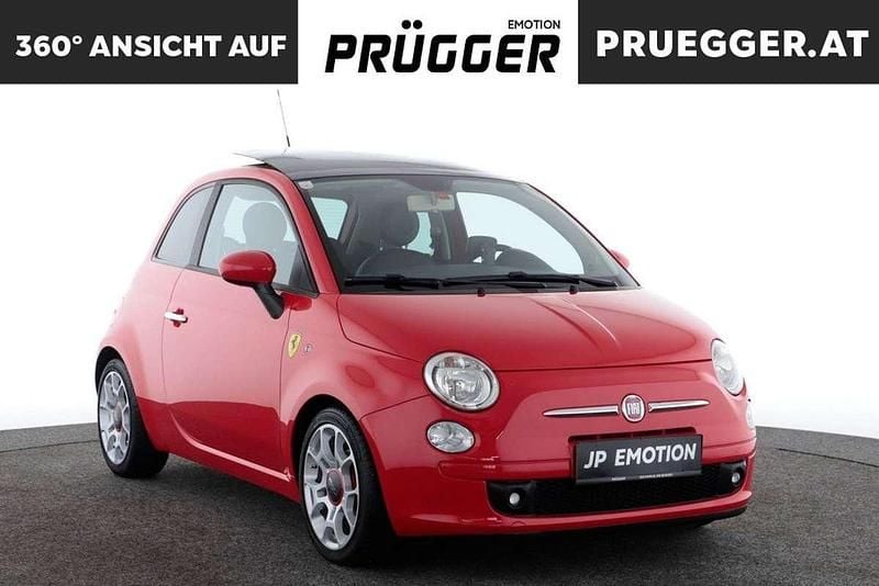 Gebraucht Fiat 500 101 PS (74 kW) 2008 Rot Limousine