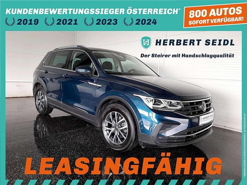 Blau Gebraucht 2022 VW Tiguan Life SUV | € 28.880 (Fairer Preis) - Bild 1/4