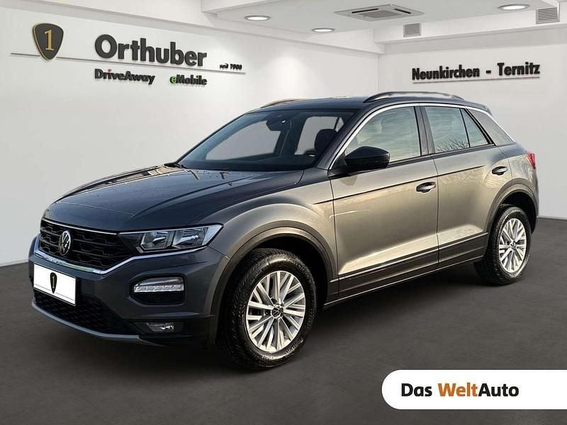 Dunkelgrau metallic Gebraucht 2021 VW T-Roc Design SUV | € 16.990 (Guter Preis) - Bild 1/4
