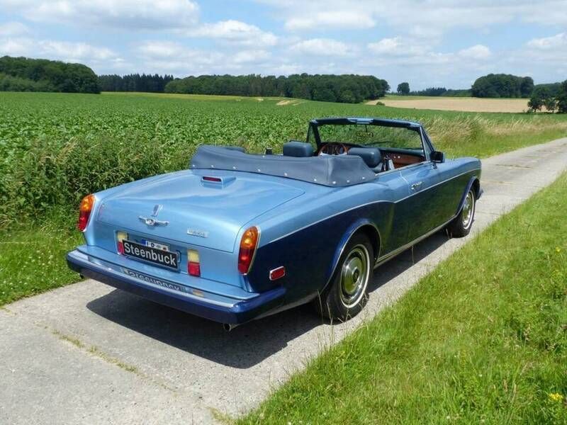 Gebraucht Rolls Royce Corniche 220 PS (161 kW) 1985 Blau Cabrio