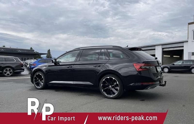 Schwarz Gebraucht 2021 Skoda Superb SportLine Kombi | € 31.990 - Bild 1/4