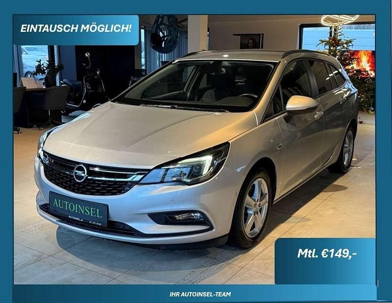 Silber Gebraucht 2019 Opel Astra Edition Kombi | € 10.500 (Guter Preis) - Bild 1/4