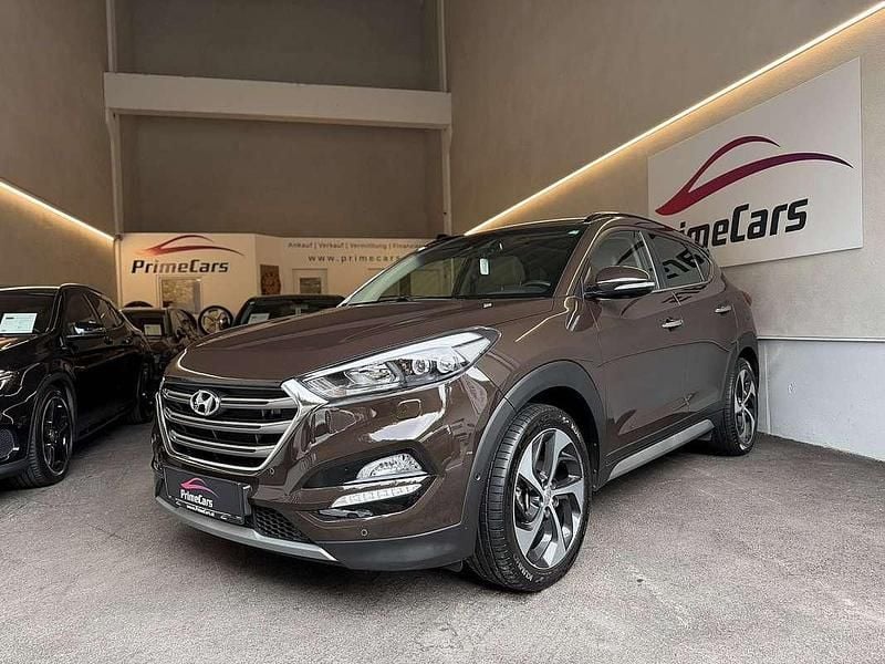Gebraucht Hyundai Tucson 185 PS (136 kW) 2018 Braun SUV