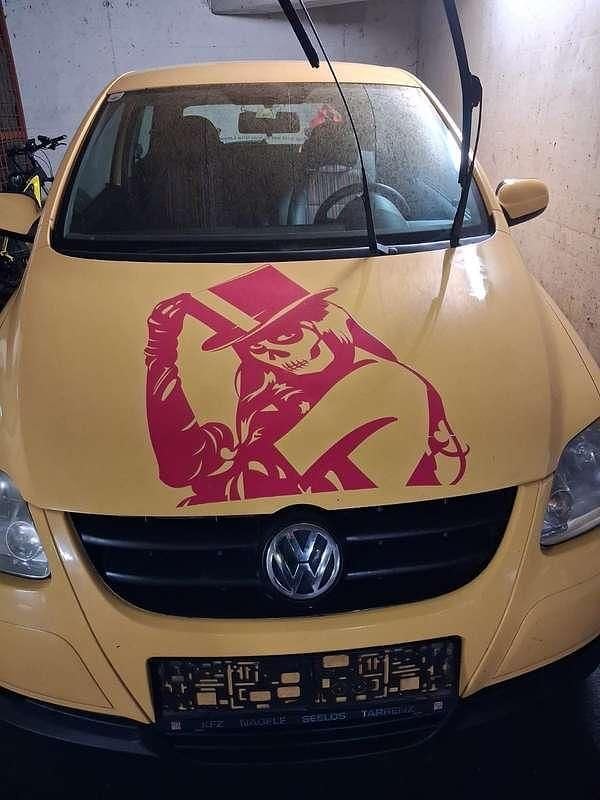 Gelb Gebraucht 2005 VW Fox Kleinwagen | € 1.550 - Bild 1/4