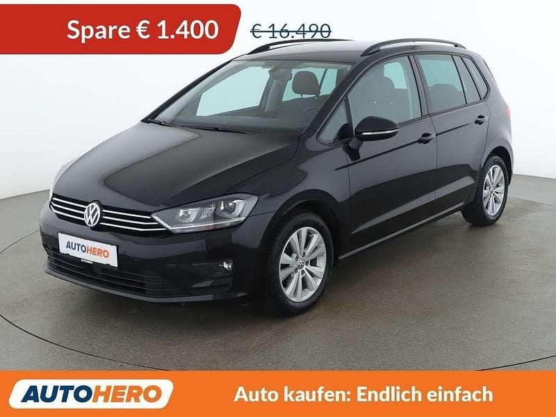 Gebraucht VW Golf Sportsvan Comfortline 110 PS (80 kW) 2017 Schwarz Van / Kleinbus