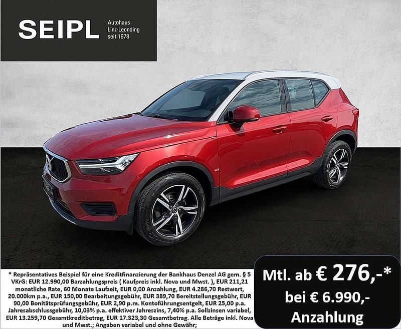 Rot Gebraucht 2019 Volvo XC40 Momentum SUV | € 27.900 (Fairer Preis) - Bild 1/4