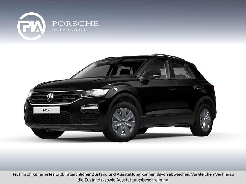 Gebraucht VW T-Roc 116 PS (85 kW) 2020 Schwarz SUV