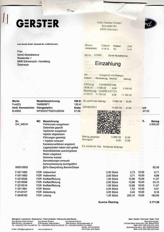 Weiß Gebraucht 2017 Ford Transit Van | € 17.000 (Etwas zu teuer) - Bild 1/4