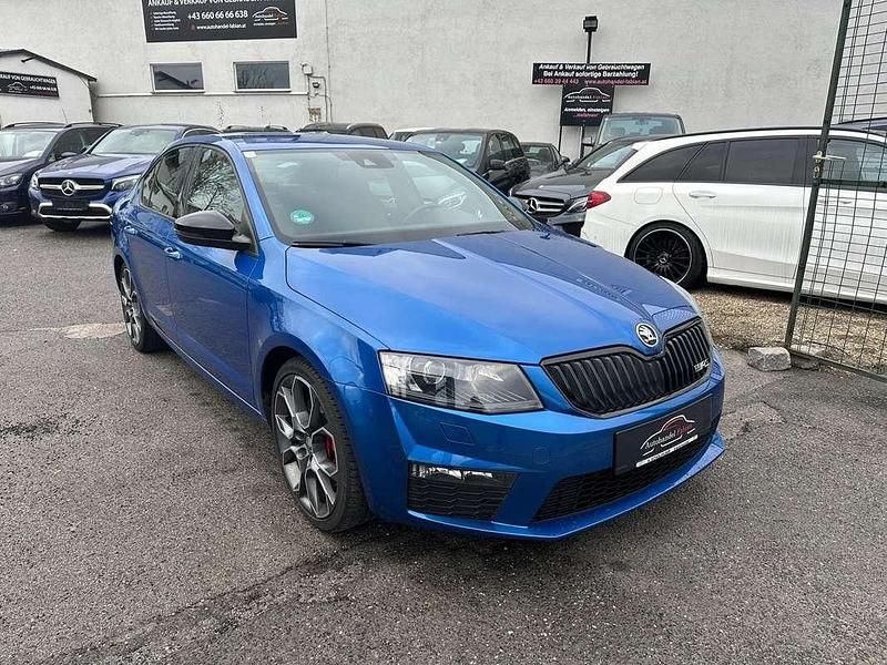 Gebraucht Skoda Octavia RS 184 PS (135 kW) 2014 Blau Limousine