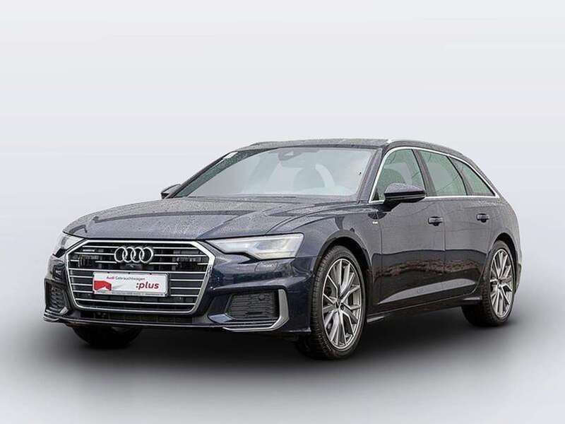Blau blau metallic metallic Gebraucht 2022 Audi A6 S-Line Kombi | € 72.737 - Bild 1/4