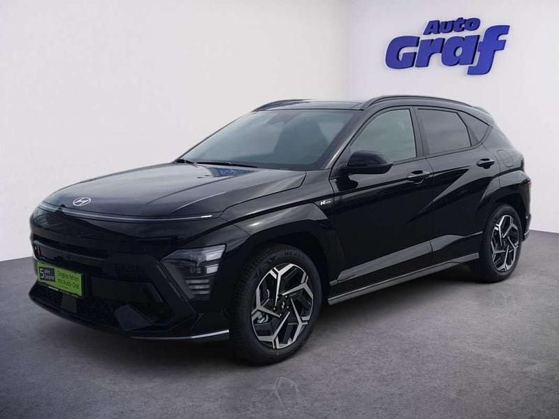 Abyss black Gebraucht 2023 Hyundai Kona N Line SUV | € 24.999 (Fairer Preis) - Bild 1/4