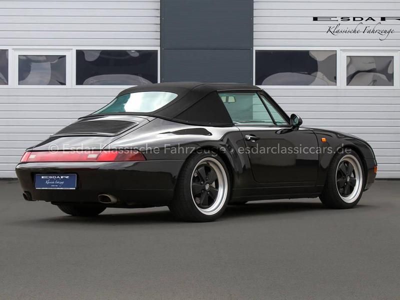 Gebraucht Porsche 911 Carrera 4 Cabriolet 286 PS (210 kW) 1996 Schwarz Cabrio