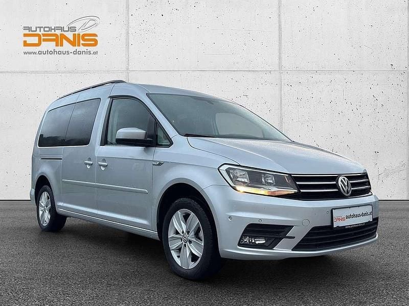 Gebraucht VW Caddy Maxi Comfortline 102 PS (75 kW) 2018 Silber Van / Kleinbus