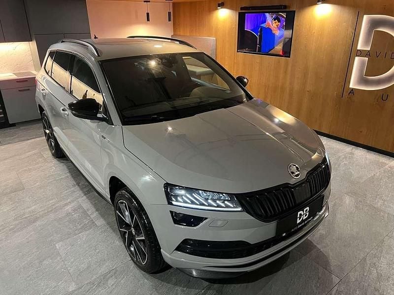 Gebraucht Skoda Karoq SportLine 150 PS (110 kW) 2019 Grau SUV